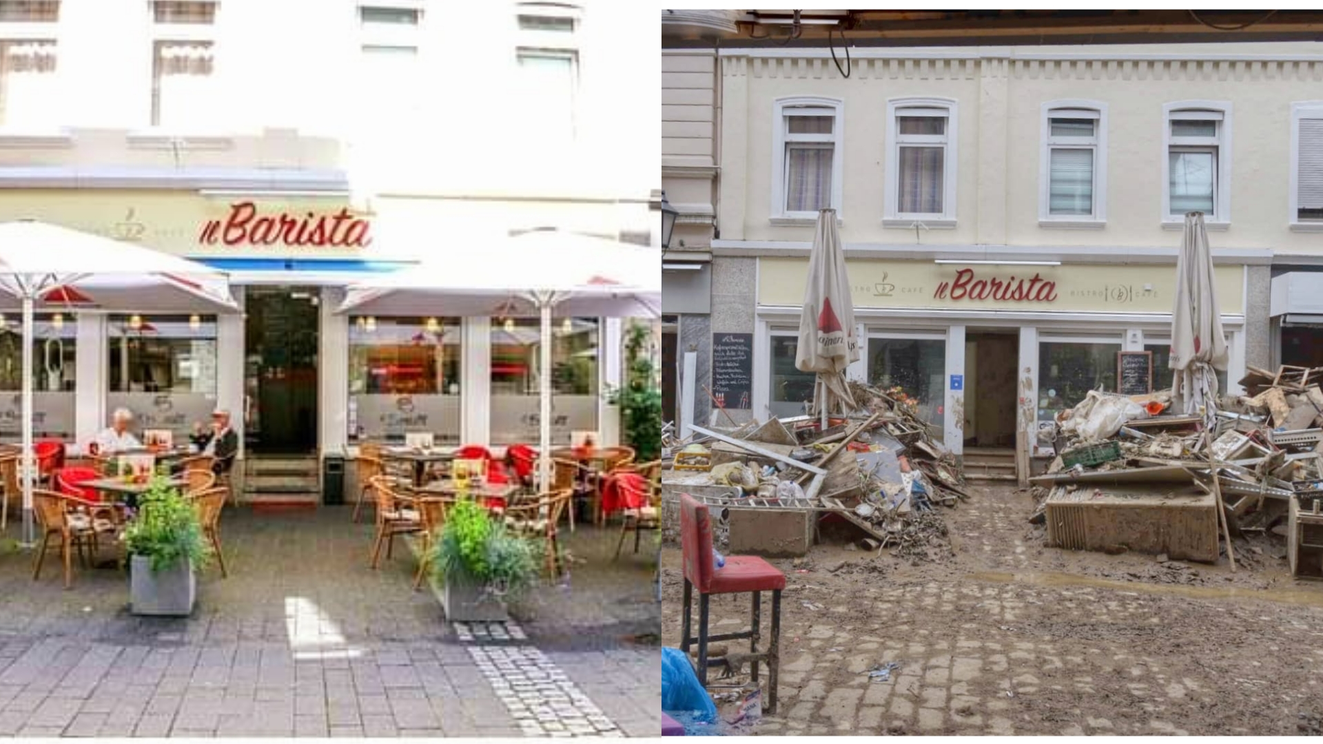 Il Barista Innenraum vorher und nachher